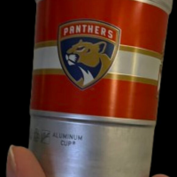 Florida Panthers Exclusive Collectible Aluminum Cups 🏒🐾 (Set of 2) - Picture 6 of 9